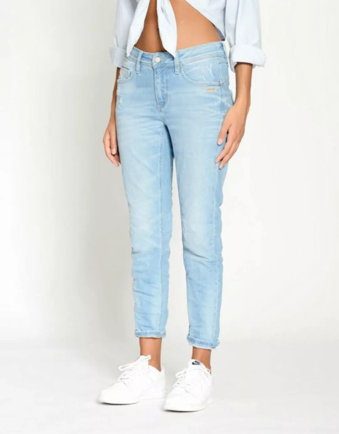 GANG 7/8-Jeans 94Amelie (1-tlg) Plain/ohne Details günstig online kaufen