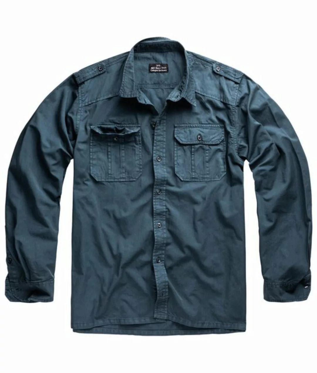 Surplus Raw Vintage Langarmhemd M65 Basic Hemd Langarm navy günstig online kaufen