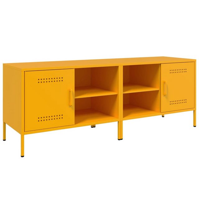 vidaXL TV-Schrank TV-Schränke 2 Stk. Senfgelb 68x39x50,5 cm Stahl günstig online kaufen