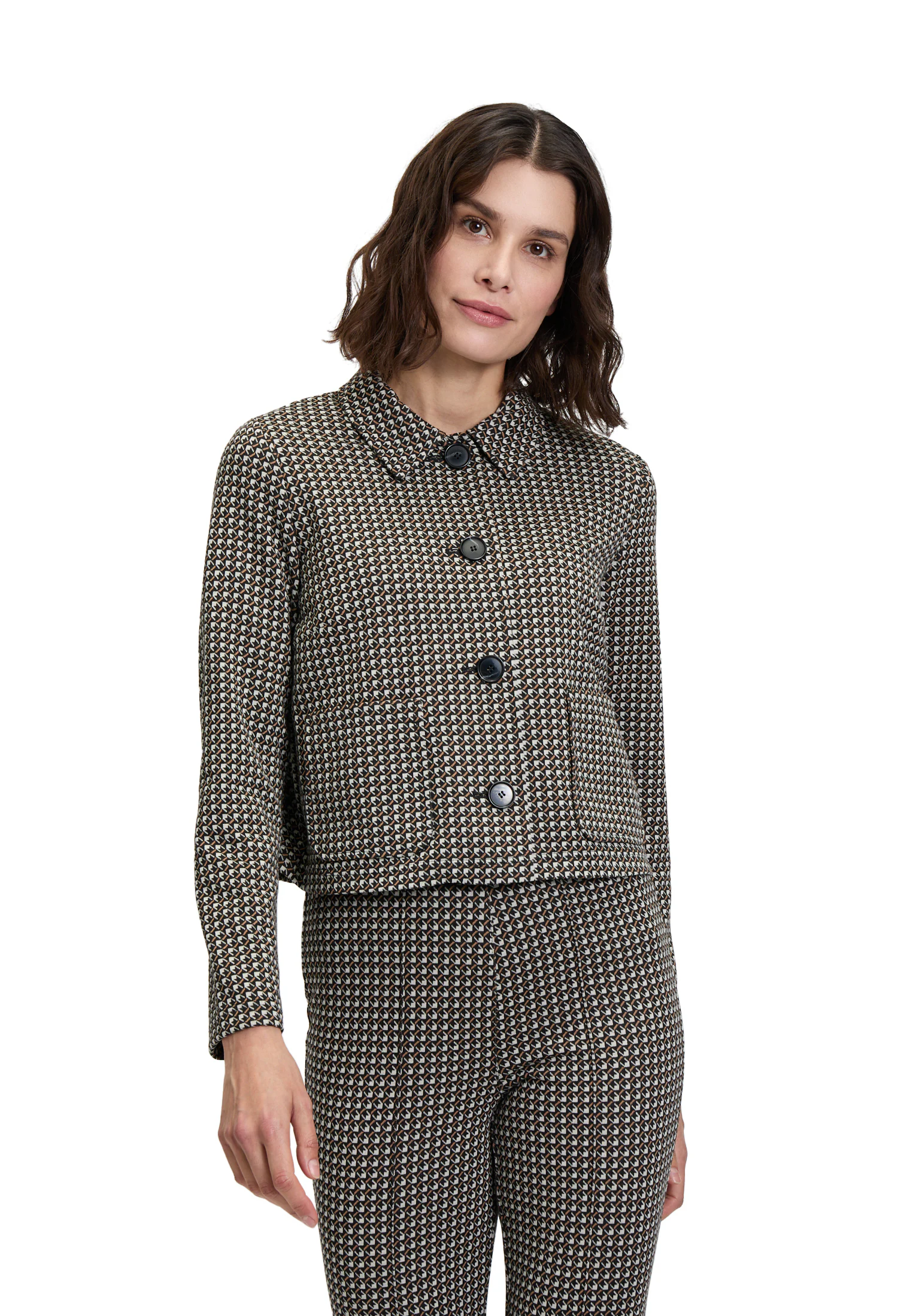 Betty Barclay Jackenblazer "Betty Barclay Casual-Blazer langarm", Material günstig online kaufen