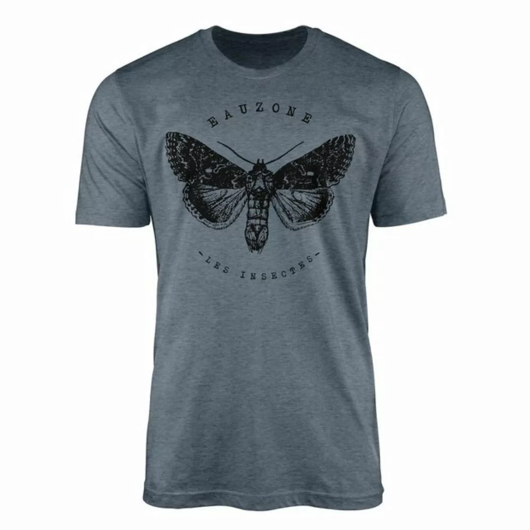 Sinus Art T-Shirt Hexapoda Herren T-Shirt Looper Moth günstig online kaufen