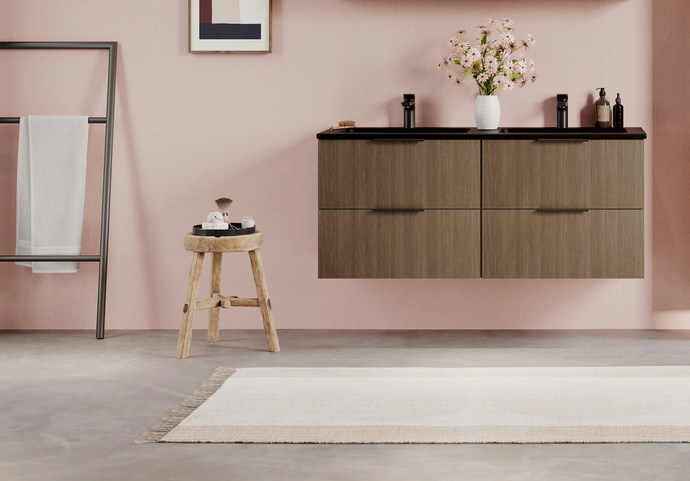 welltime Waschtisch »Welltime, 120 cm, Auflagebecken wahlweise in weiß oder günstig online kaufen