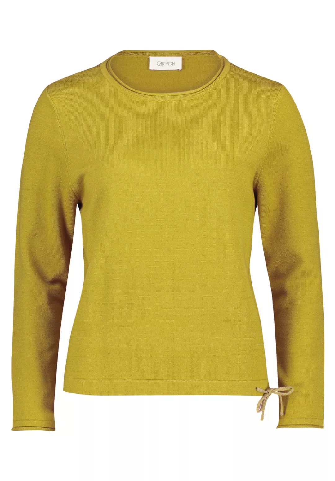 Cartoon Strickpullover "Cartoon Damen Strickpullover mit Rundhalsausschnitt günstig online kaufen