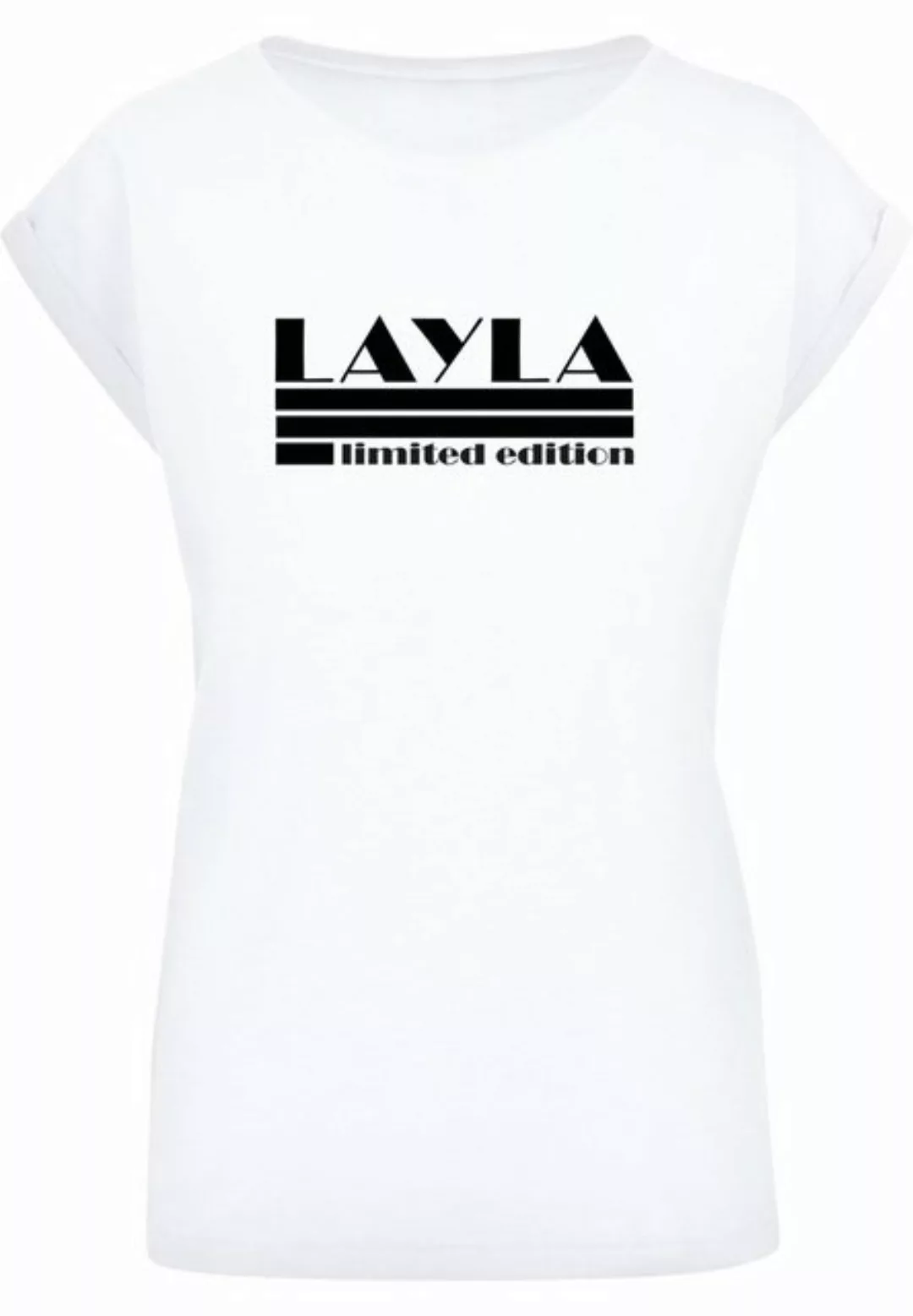 Merchcode T-Shirt Merchcode Damen Ladies Layla - Limited Edition T-Shirt (1 günstig online kaufen