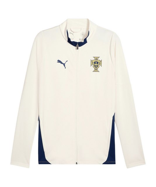 PUMA Sweatjacke PUMA Portugal Training Trainingsjacke Beige Polyester günstig online kaufen