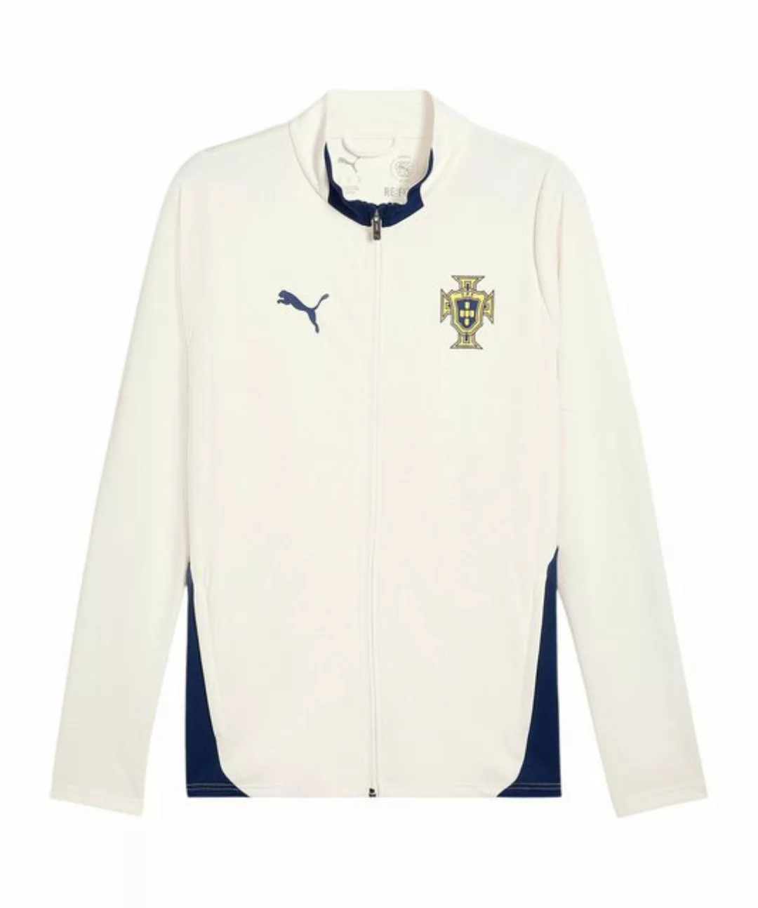 PUMA Sweatjacke PUMA Portugal Training Trainingsjacke Beige Polyester günstig online kaufen