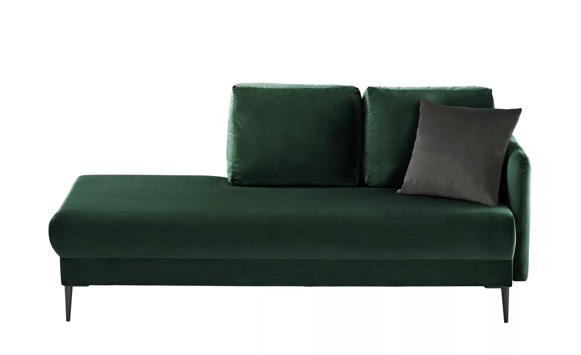 smart Ottomane  Olianna - grün - 190 cm - 90 cm - 88 cm - Polstermöbel > So günstig online kaufen