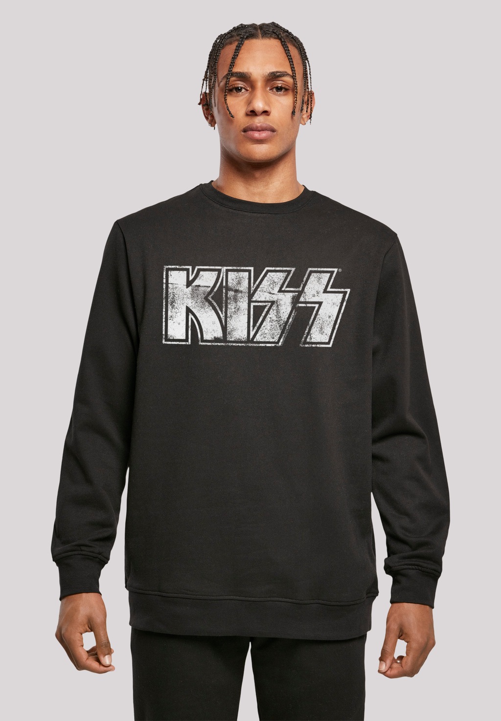 F4NT4STIC Sweatshirt "Kiss Rock Band Vintage Logo", Premium Qualität, Musik günstig online kaufen