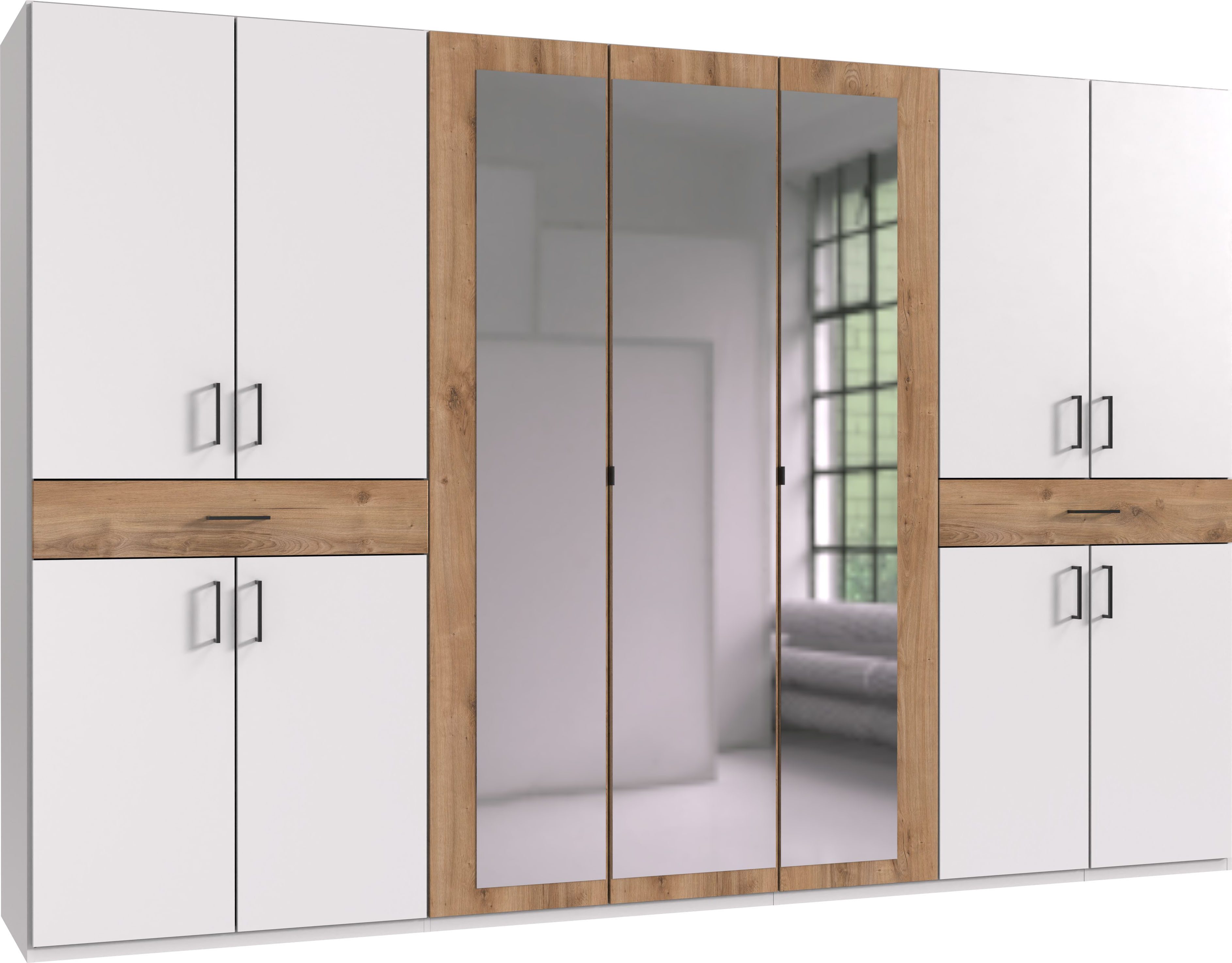 Wimex Drehtürenschrank "Tibet", mit Schubkästen auf bequemer Zugriffshöhe günstig online kaufen