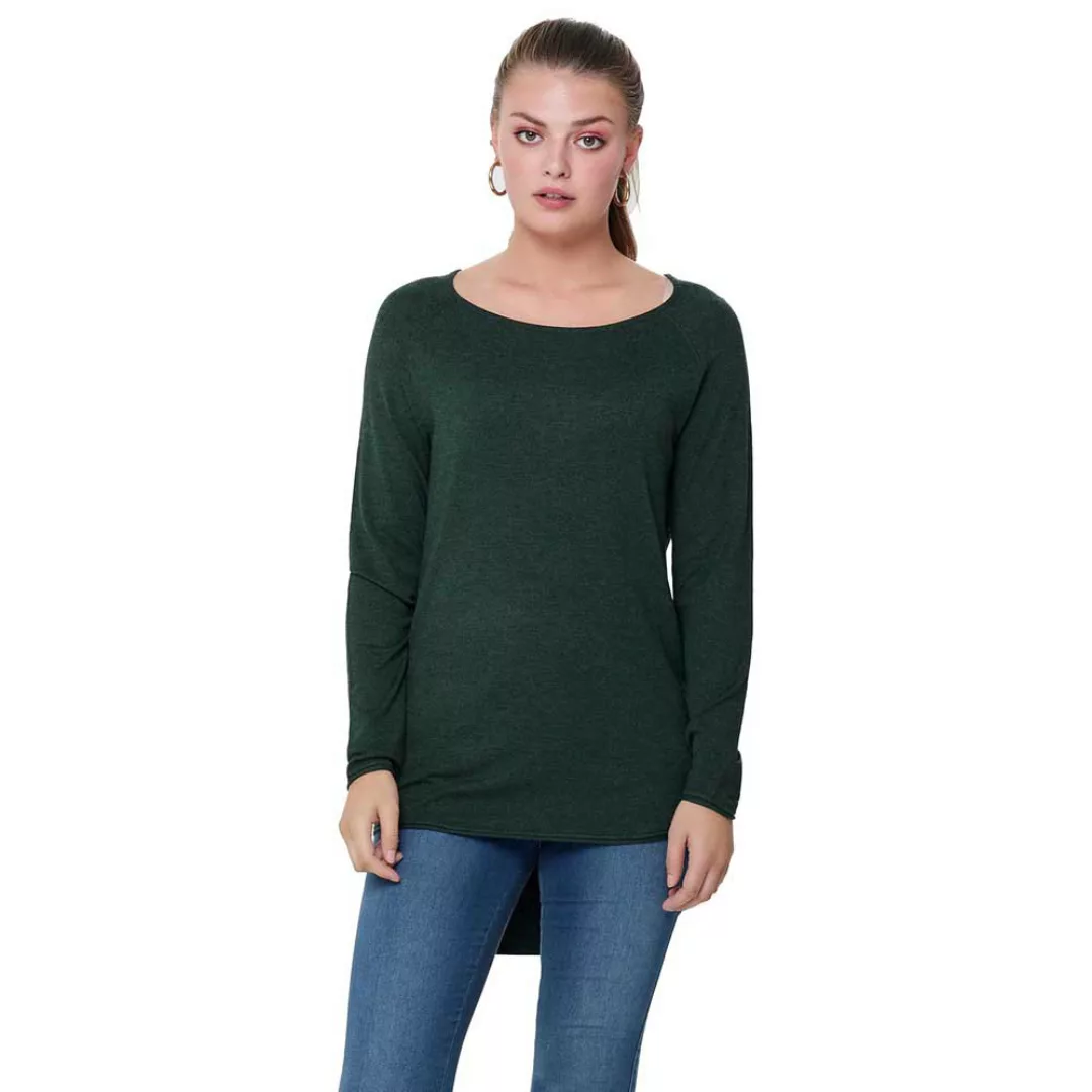 Only Mila Lacy Knit Detail Melange Pullover S Mesa Rose / Melange günstig online kaufen