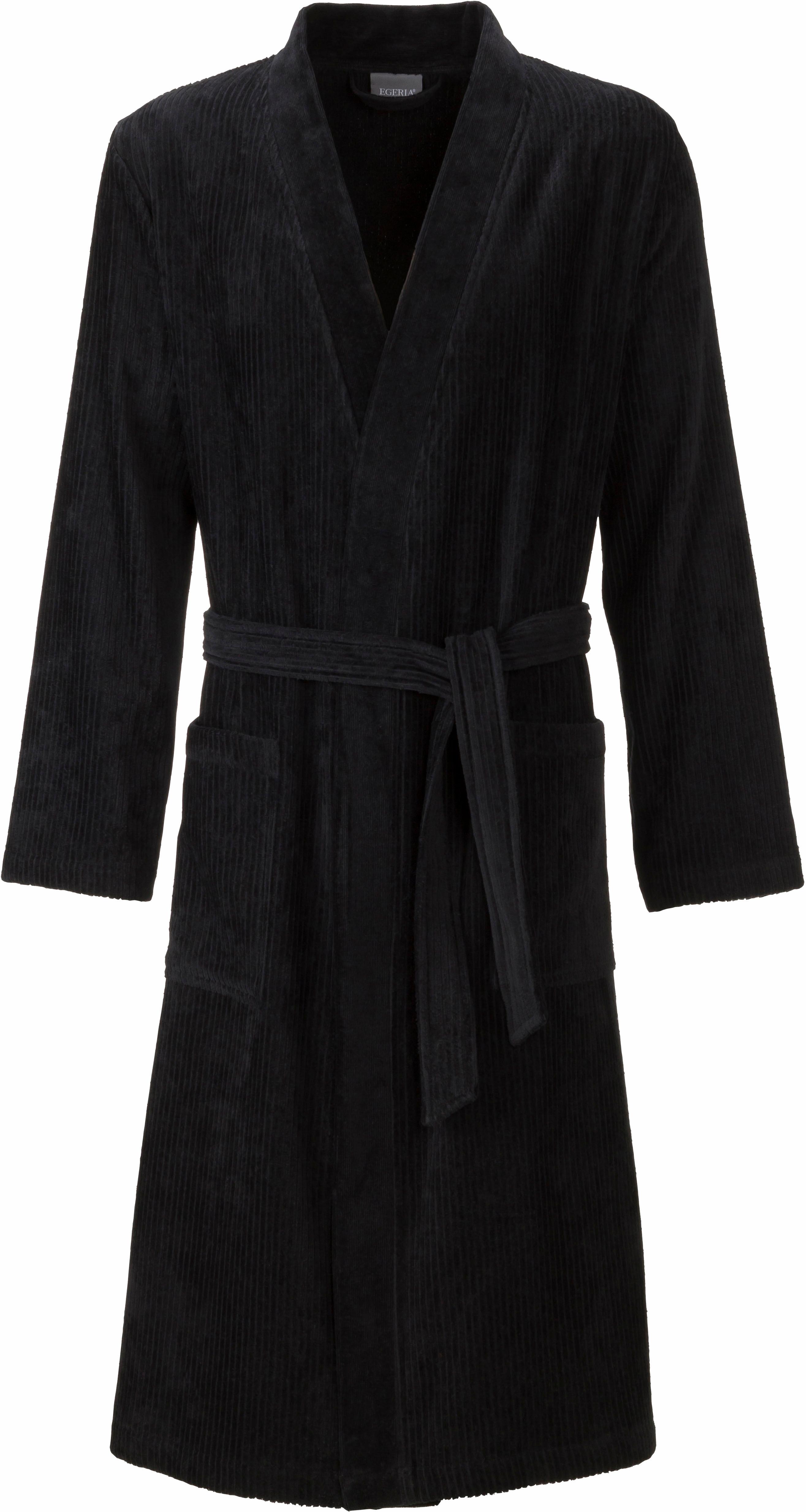 Egeria Herrenbademantel "Adam", (1 St.), Velours, Kimonoform günstig online kaufen