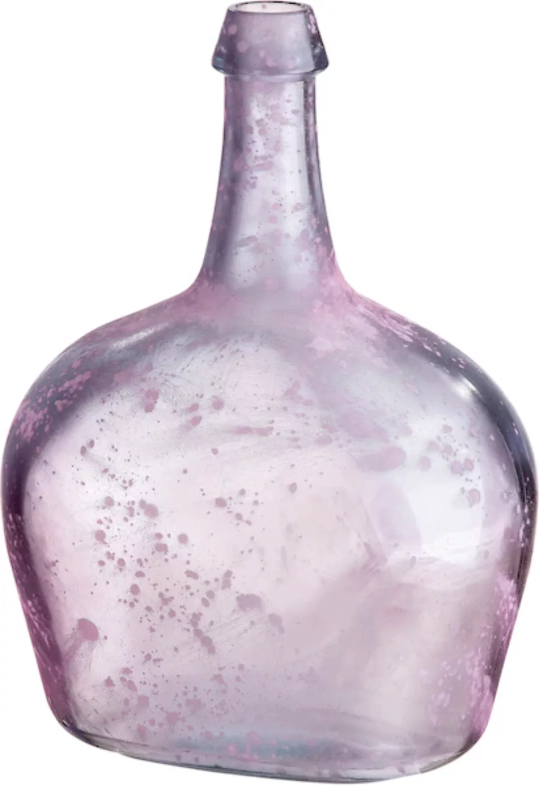 GILDE Dekovase »Palit«, (1 St.), recycletes Glas, Höhe ca. 38 cm günstig online kaufen