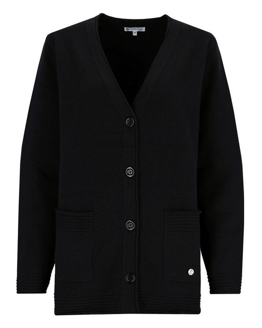 Hajo Strickjacke Long-Cardigan geknöpft günstig online kaufen