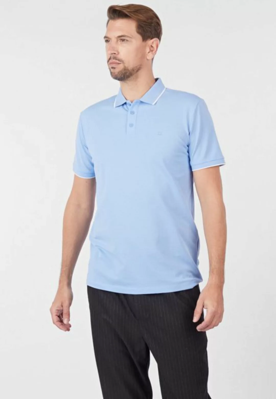 Lawrence Grey Poloshirt Poloshirt atmungsaktiv günstig online kaufen