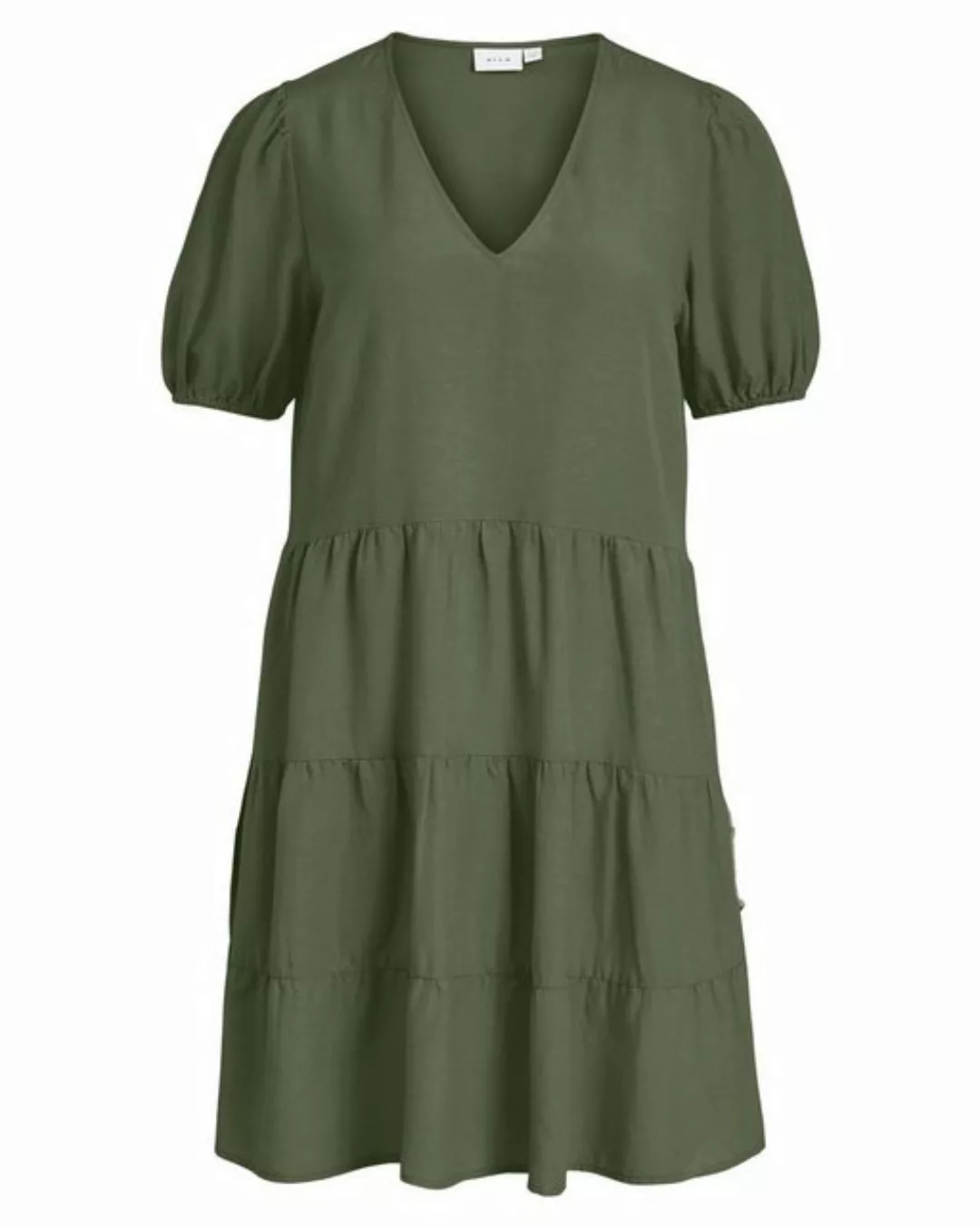 Vila Sommerkleid Damen Kleid VIPRISSILLA Kurzarm (1-tlg) günstig online kaufen