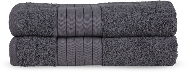 good morning Badetuch »Uni Towels«, (2 St., 2er Set Badetücher 70 x 140 cm) günstig online kaufen