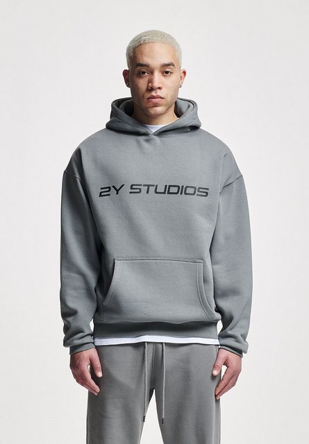 2Y Studios Kapuzensweatshirt 2Y Studios Herren Logo Oversize Hoodie (1-tlg) günstig online kaufen