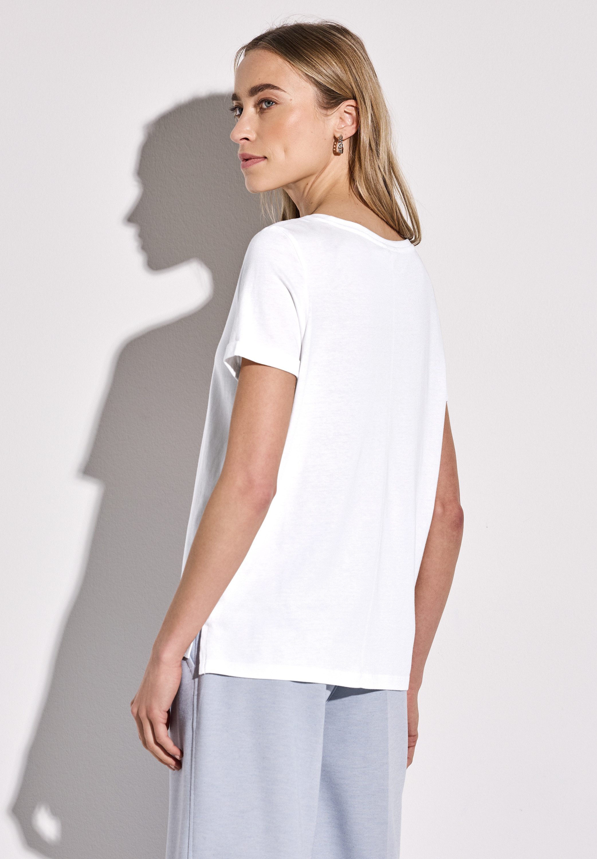 STREET ONE T-Shirt, mit Rundhalsausschnitt günstig online kaufen