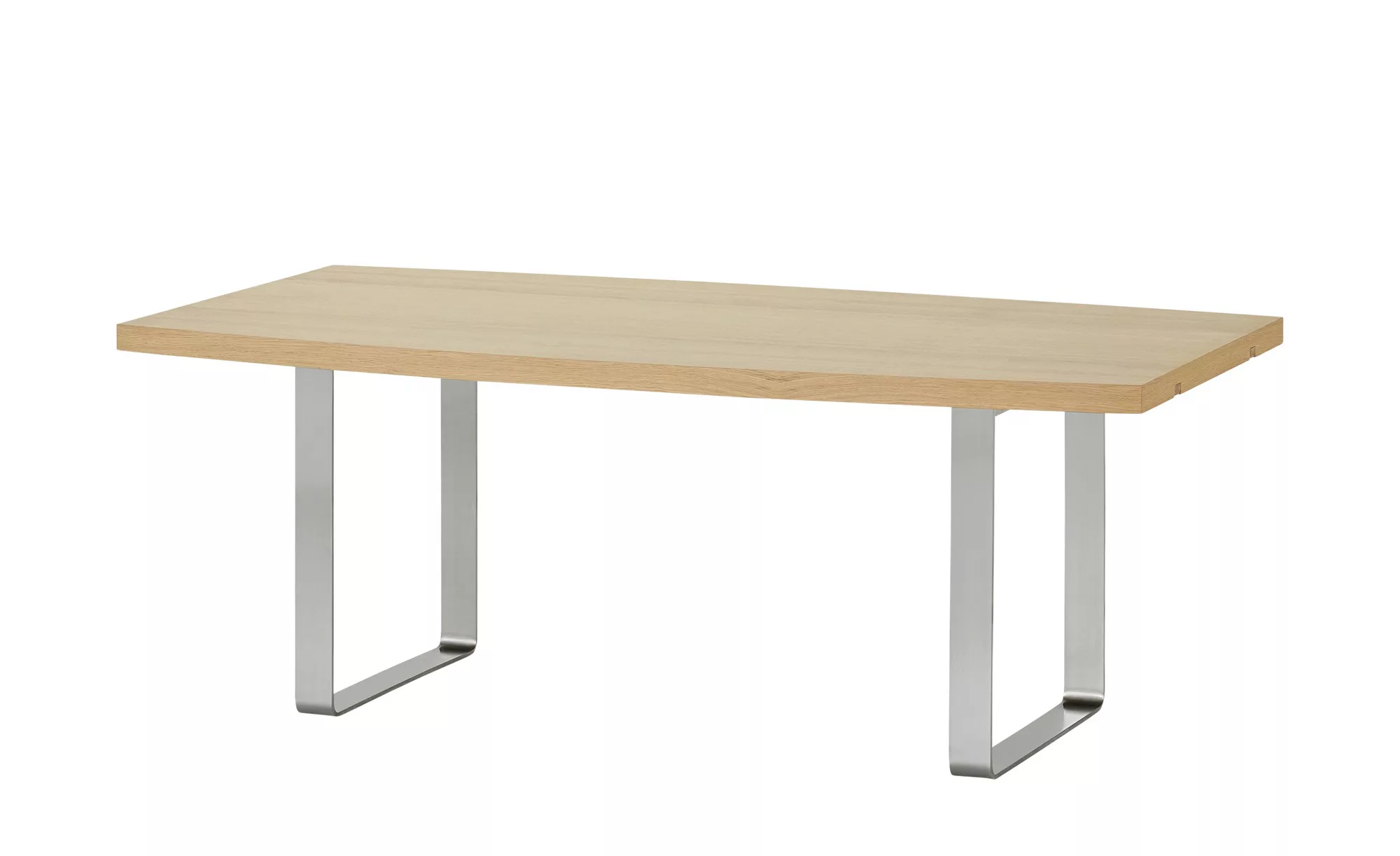 Wohnwert Kufentisch  Der Wangentisch - holzfarben - 100 cm - 76 cm - Tische günstig online kaufen