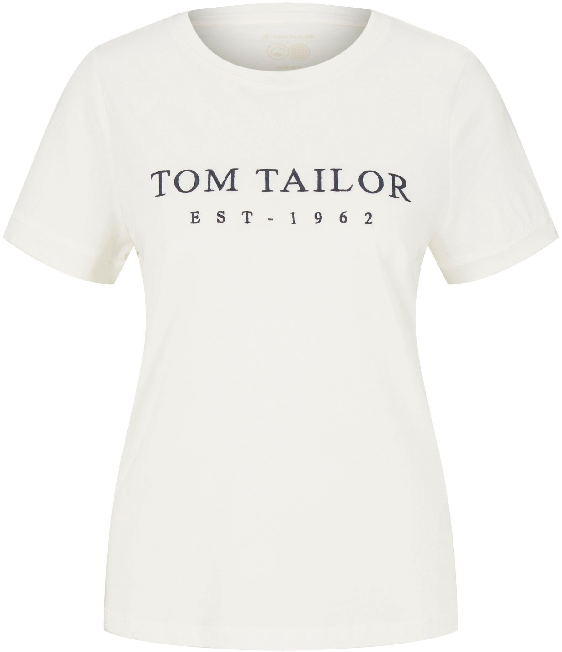TOM TAILOR T-Shirt "T-Shirt Logoprint" günstig online kaufen
