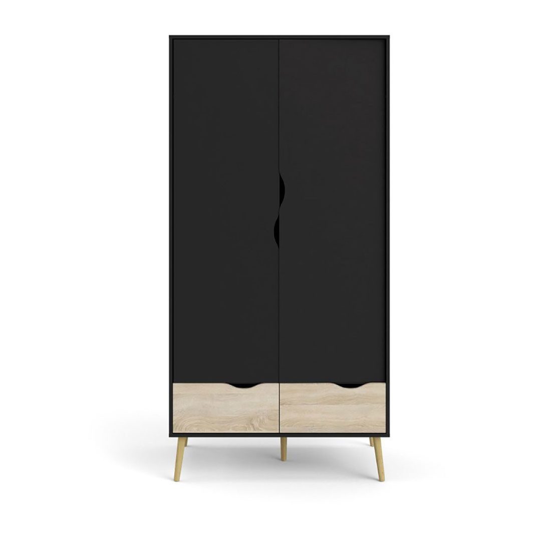 ebuy24 Kleiderschrank Olon Kleiderschrank 2 Türen günstig online kaufen