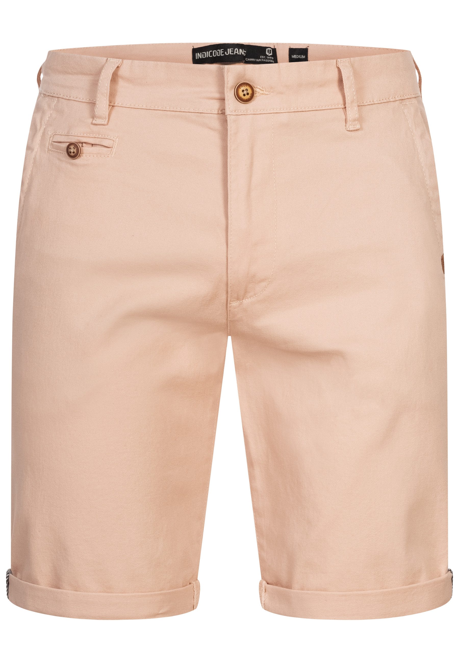 Indicode Chinoshorts Cuba aus Baumwollgemisch günstig online kaufen
