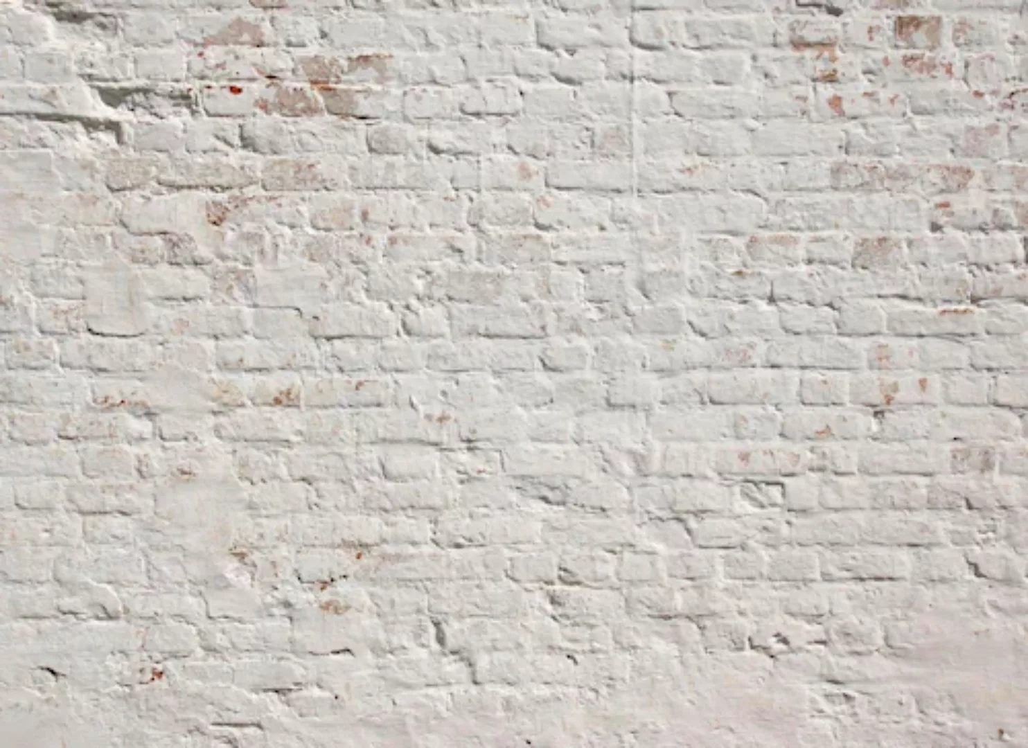 Fototapete "BrickWhite" 3,50x2,55 m / Glattvlies Profi günstig online kaufen