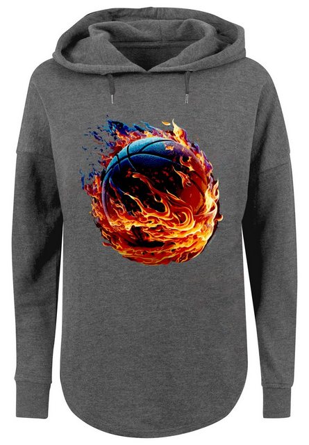 F4NT4STIC Kapuzenpullover Basketball On Fire Sport OVERSIZE HOODIE Print günstig online kaufen