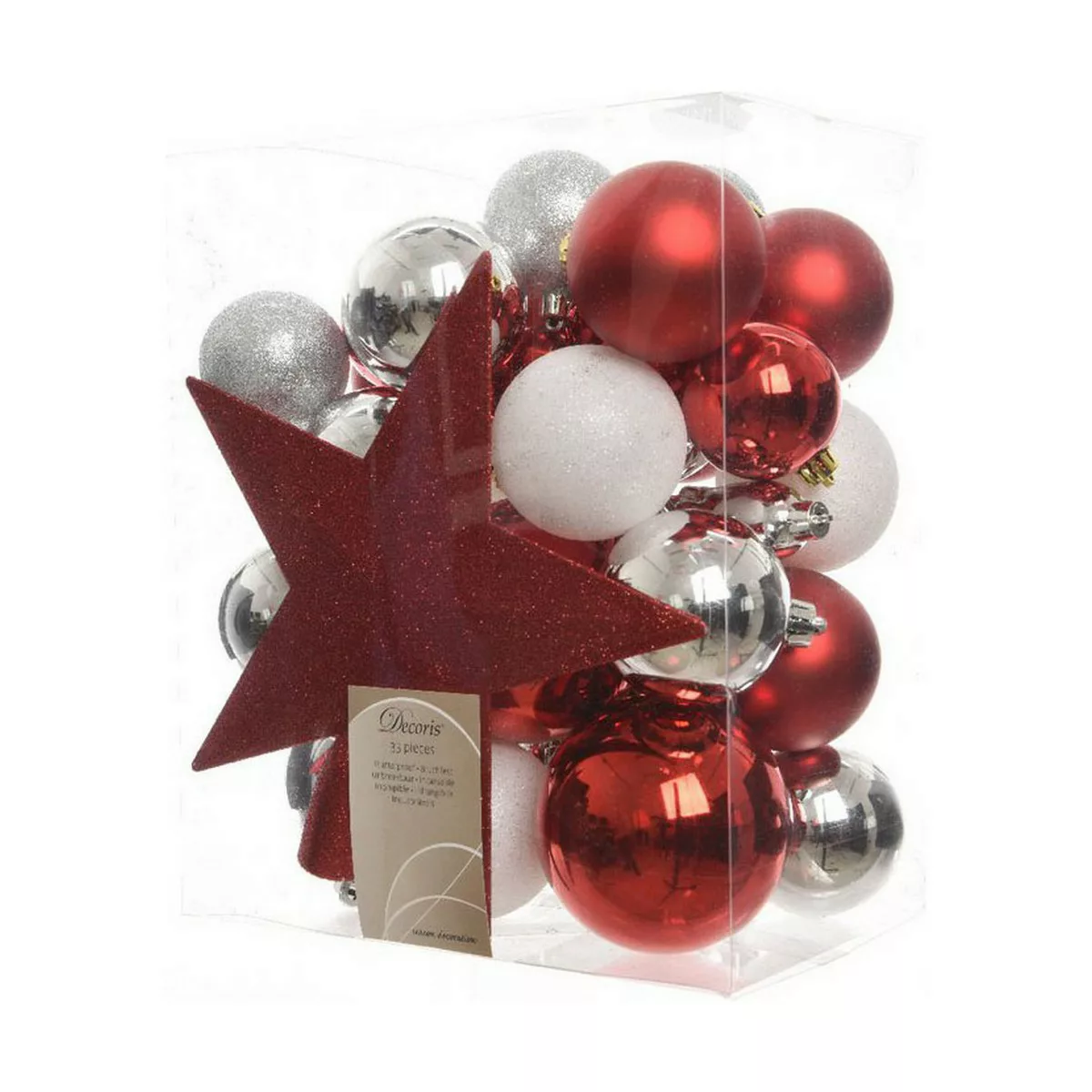 Weihnachtsbaumkugeln Decoris Assortierte Farben günstig online kaufen