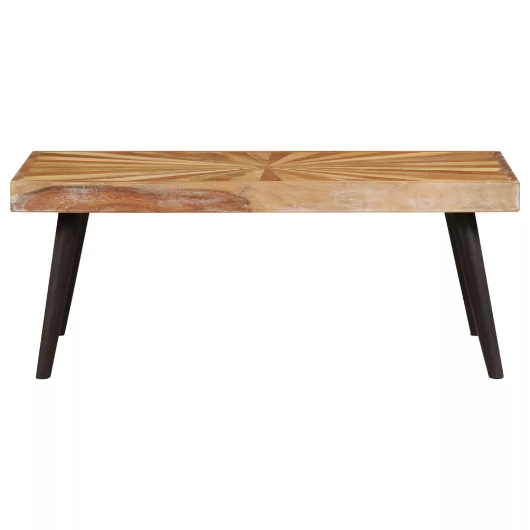 Couchtisch Mangoholz Massiv 90x55x36 Cm günstig online kaufen