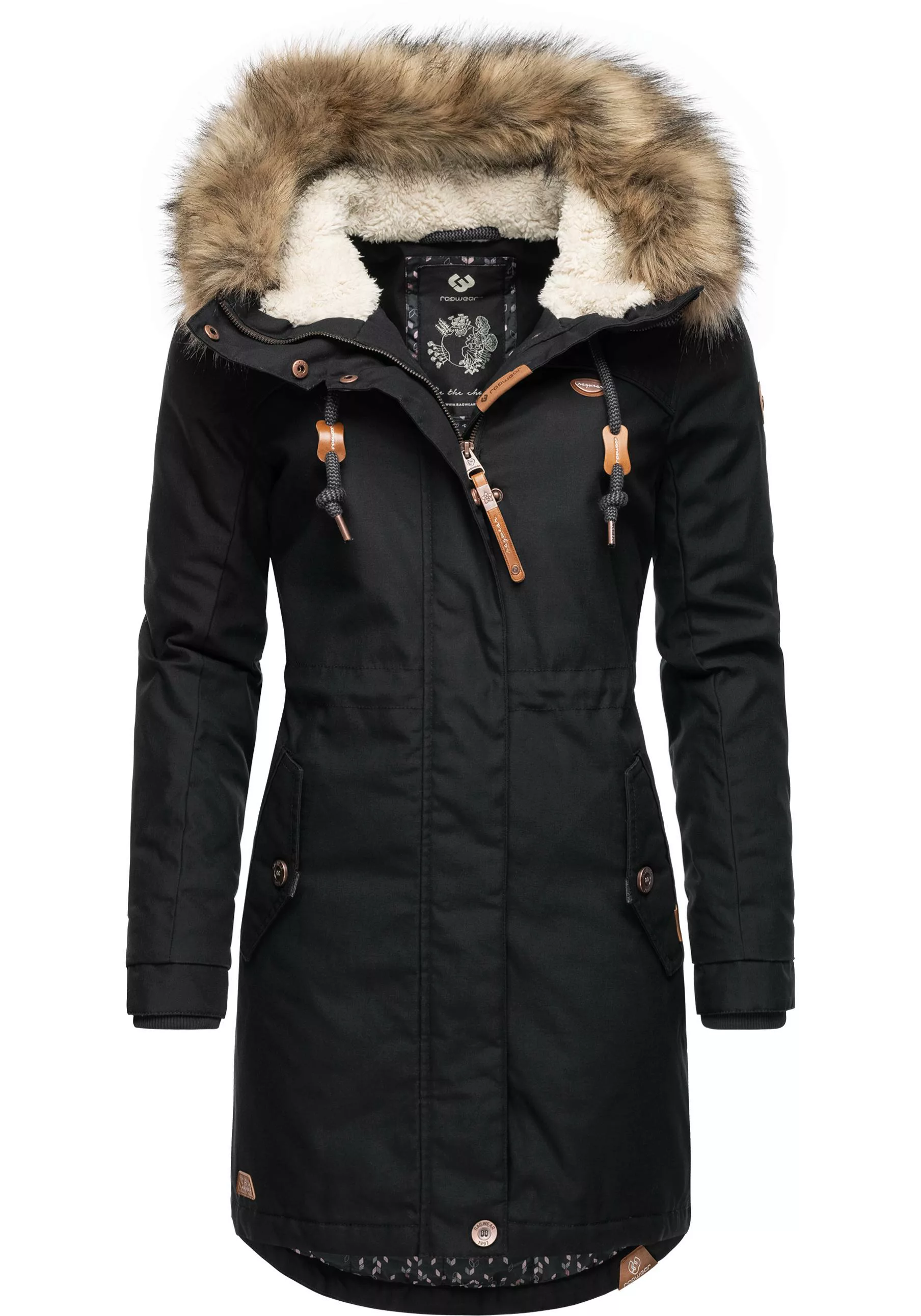 Ragwear Winterjacke "Tawny", mit Kapuze, stylischer Winterparka mit großer günstig online kaufen