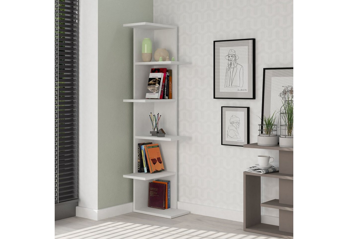 Skye Decor Bücherregal 100% MELAMINE COATED PARTICLE BOARD, 141 cm x 24 cm günstig online kaufen