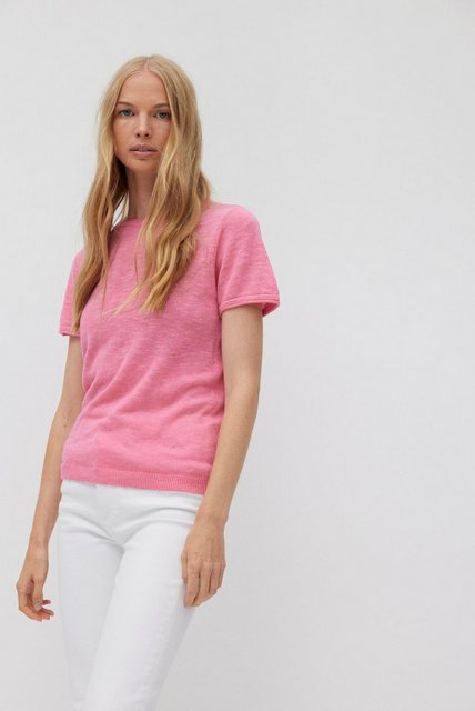 THE FASHION PEOPLE Sweatshirt Linen mix T-Shirt knitted günstig online kaufen