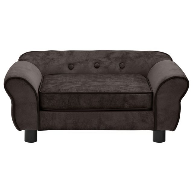 Vellora Loungesofa Hundesofa Braun 72x45x30 cm Plüsch, 1 Teile günstig online kaufen