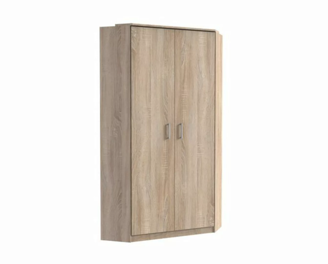 freiraum Kleiderschrank Click (B/H/T: 95x198x95 cm) in Eiche-Sägerau-Nachbi günstig online kaufen