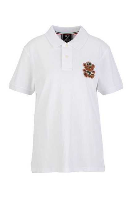 19V69 Italia by Versace Poloshirt EMILIO PIXEL T Klassisches Polohemd für H günstig online kaufen