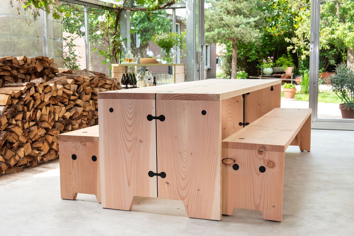 Forestry Table - Tisch 255 cm (8 Personen) refined günstig online kaufen