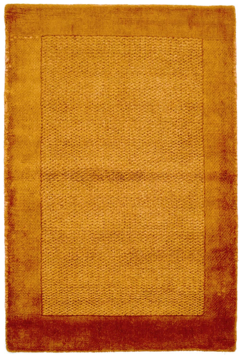 morgenland Wollteppich »Gabbeh Teppich handgetuftet orange«, rechteckig, Ku günstig online kaufen