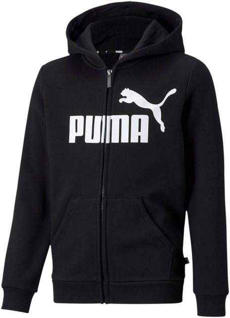 PUMA Kapuzensweatshirt ESS BIG LOGO FZ HOODIE FL B günstig online kaufen