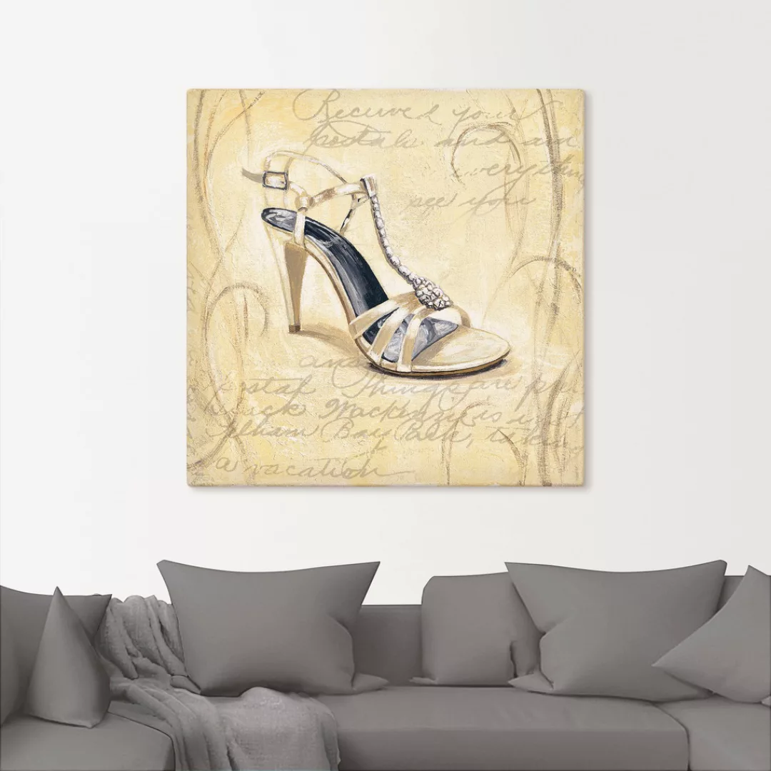 Artland Wandbild "Stiletto I - Schuh", Mode, (1 St.), als Leinwandbild, Wan günstig online kaufen