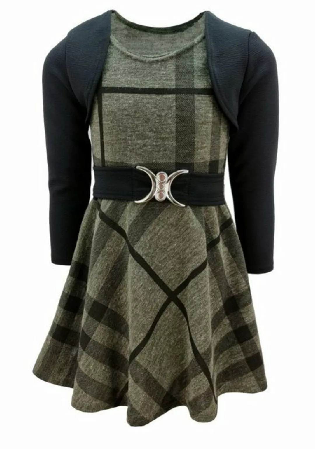 Girls Fashion A-Linien-Kleid Kleid mit angenähtem Bolero, K37 günstig online kaufen