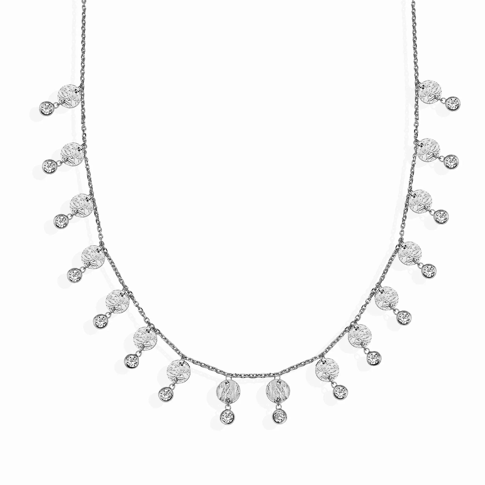 dKeniz Kettenanhänger "925/- Sterling Silber Doppel Fundament Silberkette" günstig online kaufen