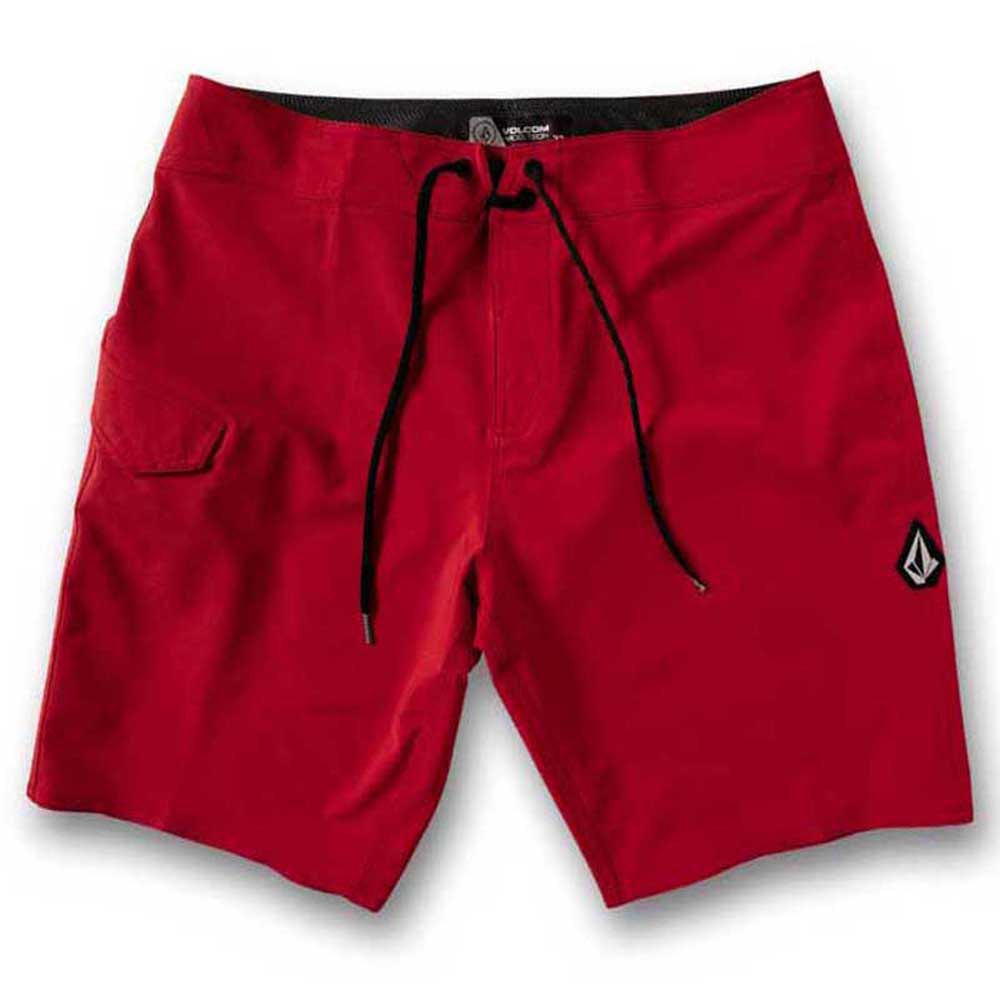 Volcom Lido Solid Mod 20 Badehose 28 Carmine Red günstig online kaufen