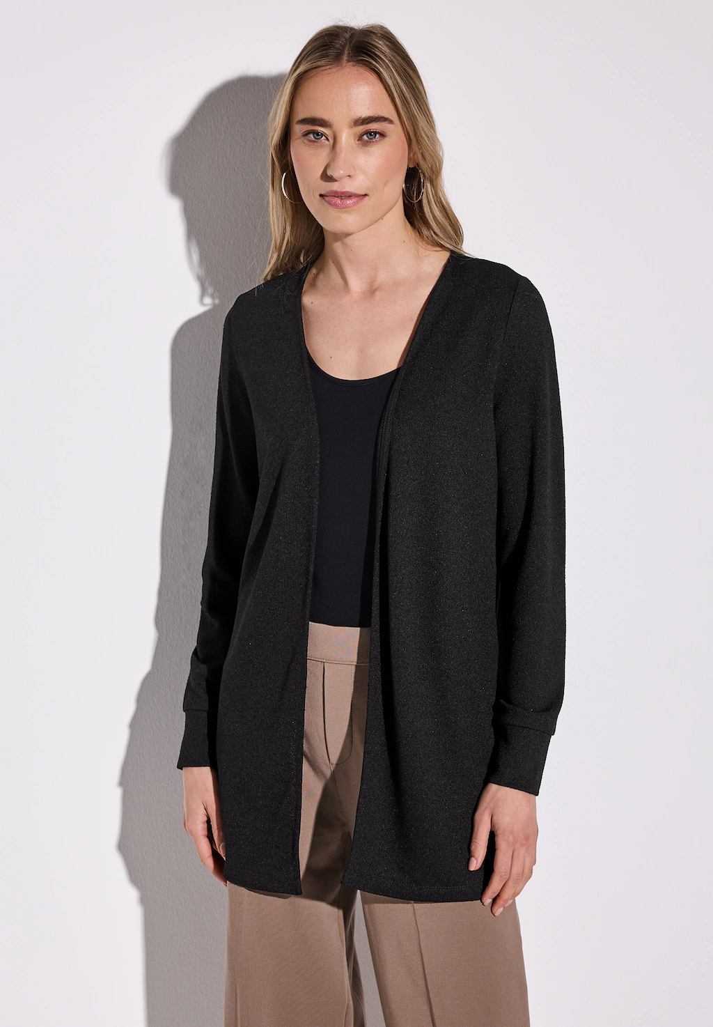 STREET ONE Cardigan, aus softem Materialmix günstig online kaufen