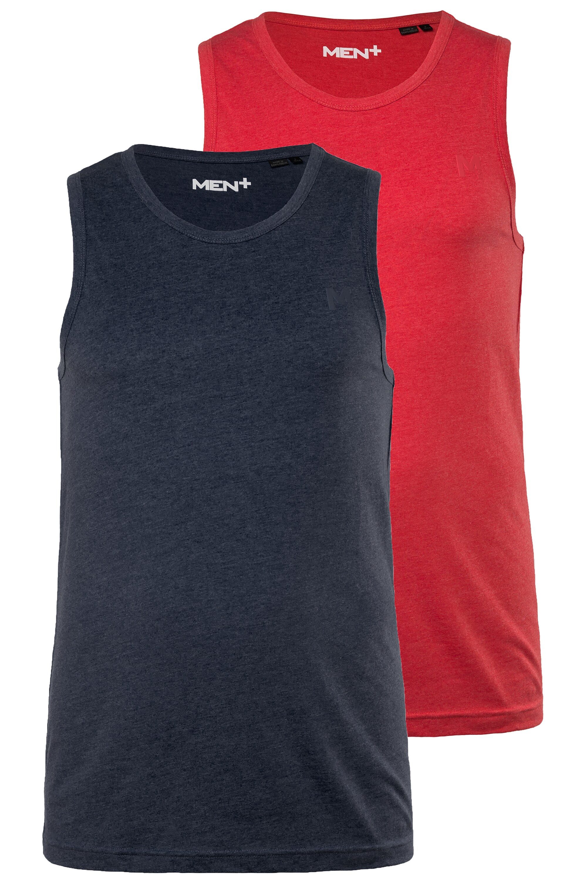 Men Plus T-Shirt Men+ Tanktop Basic günstig online kaufen