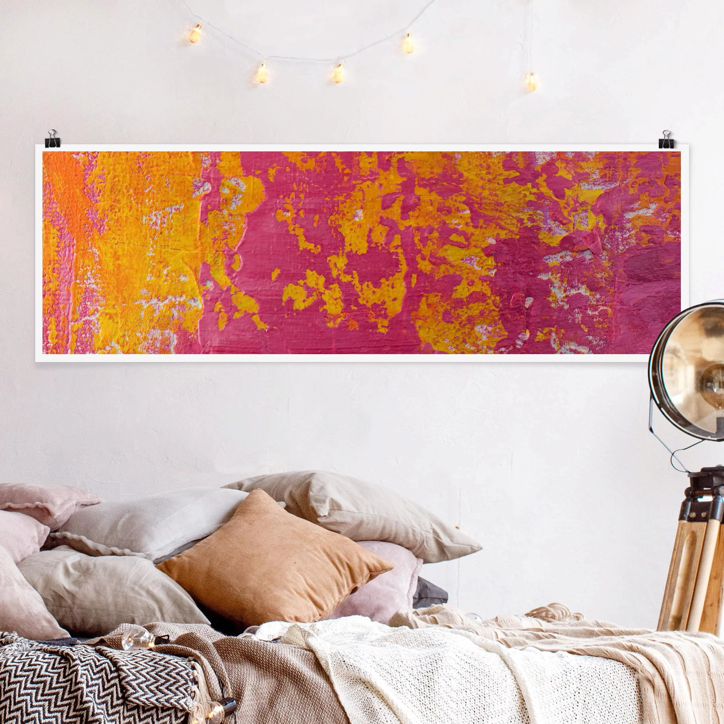 Panorama Poster Abstrakt The Loudest Cheer günstig online kaufen