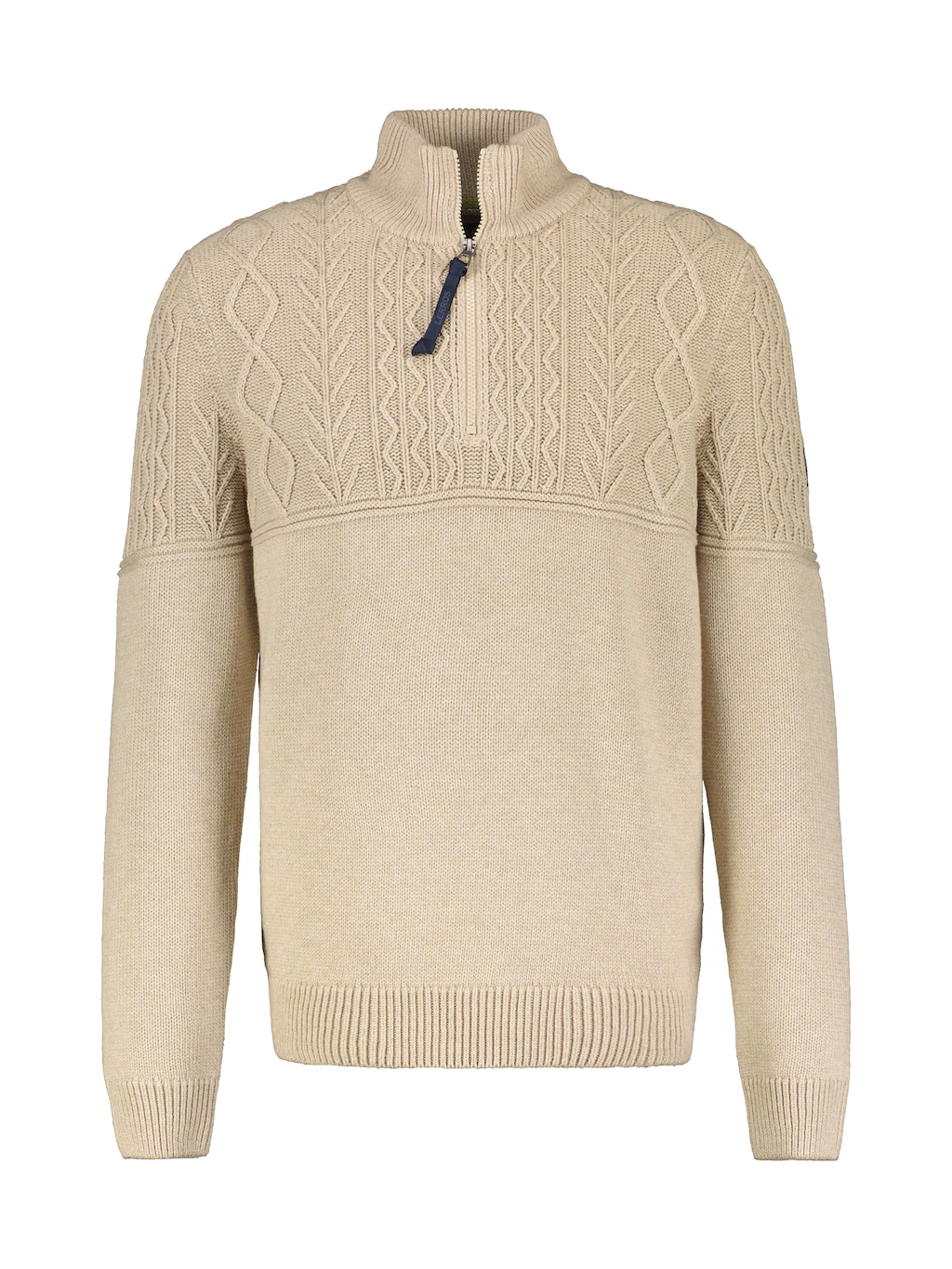 LERROS Strickpullover "LERROS Stricktroyer mit Cable-Muster" günstig online kaufen