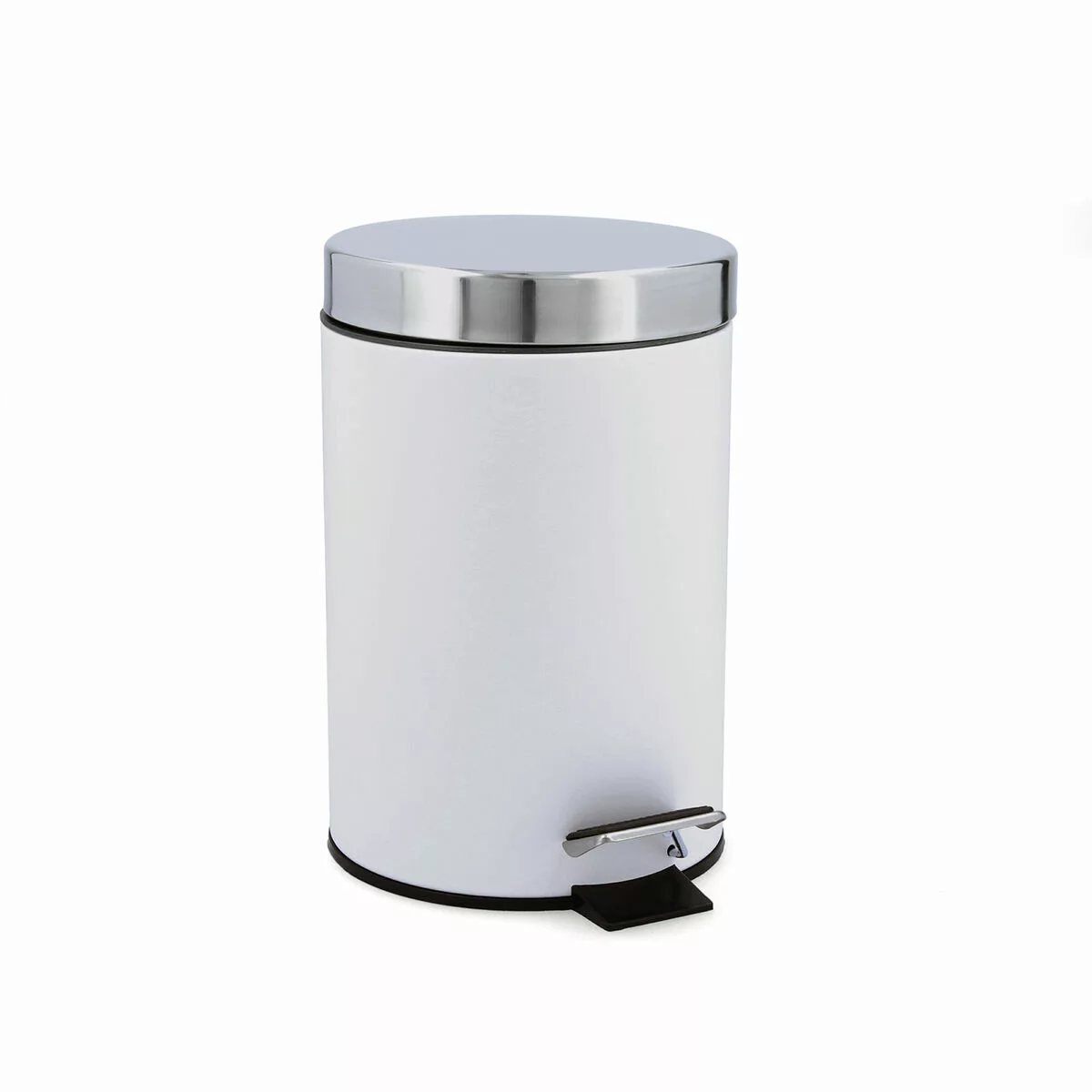 Papierkorb Mit Pedal Quid Cabinet Metall Weiß (3l) günstig online kaufen