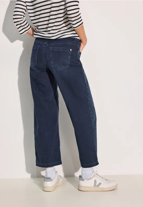 Cecil Weite Jeans NEELE BLUE BLA im Five-Pocket Style günstig online kaufen