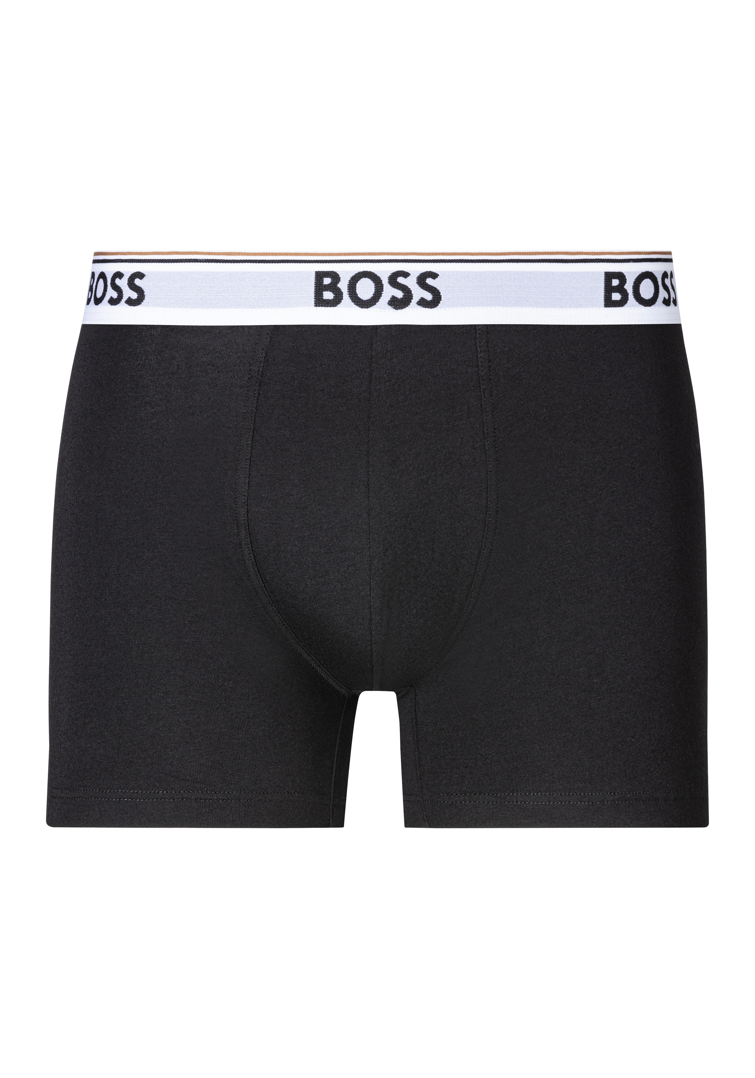 BOSS Boxershorts "BoxerBr 3P Pow", (3), mit angesetztem Bund günstig online kaufen